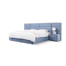 Кровать с подъемным механизмом Патриция MAX цвет синий,голубой  (код 392946)