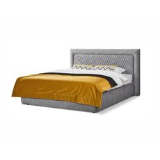 Кровать с подъемным механизмом Антика Diamond цвет серый  (код 87475)