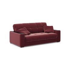 Диван MOON 107 цвет красный,бордовый