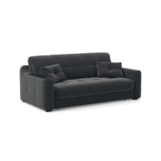 Диван MOON 116 цвет черный,серый