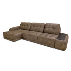 Угловой диван Джефферсон цвет коричневый