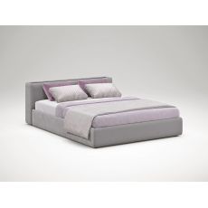 Кровать с подъёмным механизмом MOON 1007 цвет серый  (код 32025)