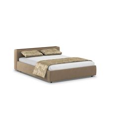 Кровать с подъёмным механизмом MOON 1007 цвет коричневый  (код 133099)