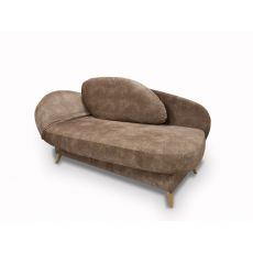 Кушетка Валетта реальное фото образца цвет коричневый