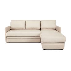 Угловой диван Флит цвет белый,бежевый  (код 150092)