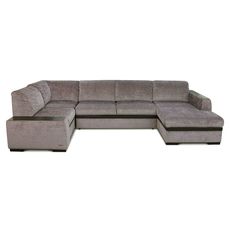 Угловой диван Миста цвет коричневый,серый  (код 54030)