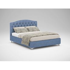 Кровать с подъемным механизмом MOON 1157 цвет синий,сиреневый,голубой