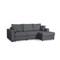 Угловой диван Неаполь-2 цвет серый