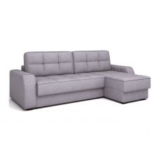 Угловой диван Кембридж цвет серый,сиреневый