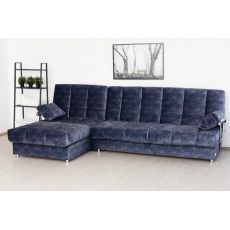 Угловой диван Милан цвет синий