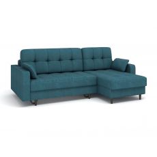 Угловой диван Орлеан цвет зеленый,бирюза