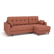 Угловой диван Орлеан цвет красный