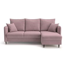 Угловой диван Фьорд цвет розовый