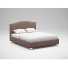 Кровать с подъемным механизмом MOON 1158 цвет красный,коричневый