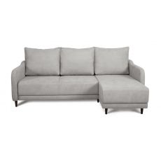 Угловой диван Бьерг цвет серый