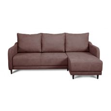 Угловой диван Бьерг цвет коричневый