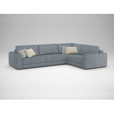 Угловой диван MOON 007 цвет серый