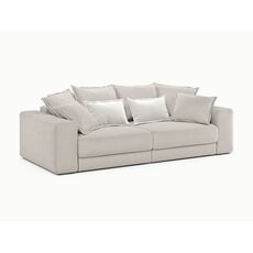 Диван MOON 007 цвет белый,бежевый  (код 669823)