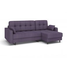 Угловой диван Орлеан цвет фиолетовый