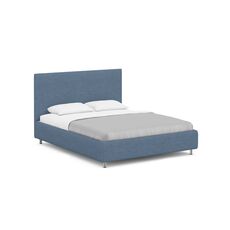 Кровать с подъемным механизмом MOON 1156 Arona цвет синий  (код 373382)