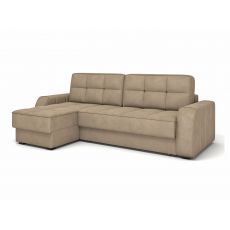 Угловой диван Кембридж цвет бежевый,коричневый