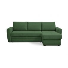 Угловой диван Лакки цвет зеленый