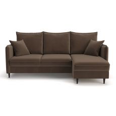 Угловой диван Фьорд цвет коричневый