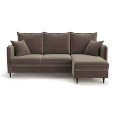 Угловой диван Фьорд цвет коричневый