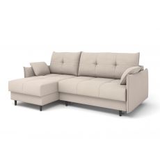 Угловой диван Каролина цвет белый,бежевый