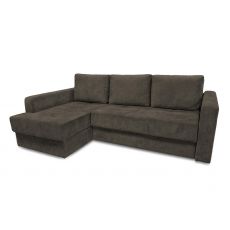 Угловой диван Остин реальное фото образца цвет коричневый