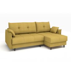 Угловой диван Каролина цвет желтый