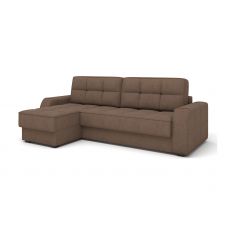 Угловой диван Кембридж цвет коричневый