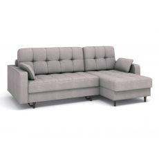 Угловой диван Орлеан цвет серый