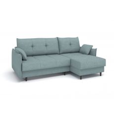 Угловой диван Каролина цвет бирюза,мята
