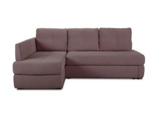 Угловой диван Арно цвет коричневый