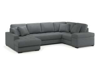 Угловой диван MOON 107 цвет серый