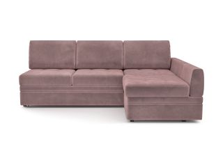 Угловой диван Бруно цвет розовый