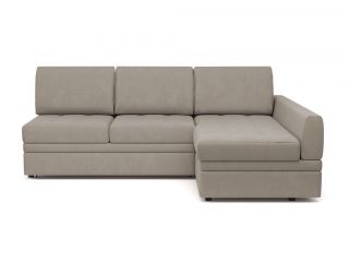 Угловой диван Бруно цвет бежевый,коричневый