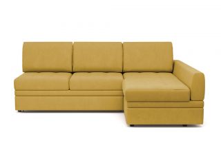 Угловой диван Бруно цвет желтый