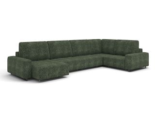 Угловой диван Уолтер цвет зеленый,хаки