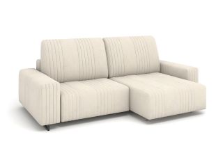 Угловой диван Уолтер цвет белый,бежевый