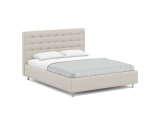 Кровать с подъемным механизмом MOON 1165 цвет белый,бежевый