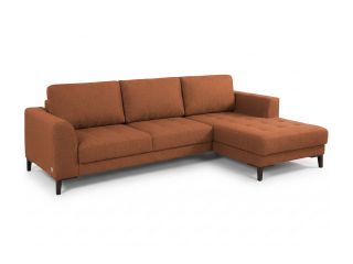 Угловой диван Пьер цвет рыжый,терракот