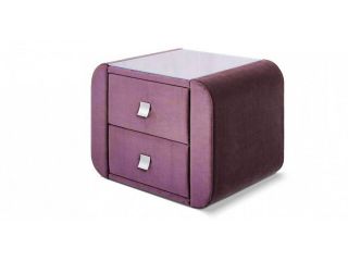 Прикроватная тумба Верона цвет сиреневый  (код 127389)