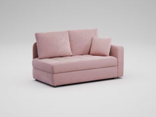 Диван кушетка MOON 074 цвет сиреневый,розовый