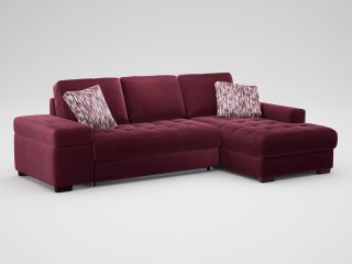 Угловой диван MOON 107 цвет красный