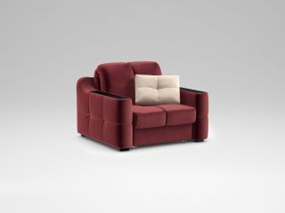 Кресло-кровать MOON 116 цвет красный