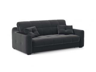 Диван MOON 116 цвет черный,серый