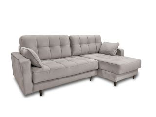Угловой диван Орлеан цвет серый