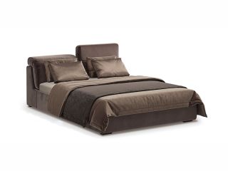 Кровать с подъёмным механизмом MOON 1107 цвет коричневый